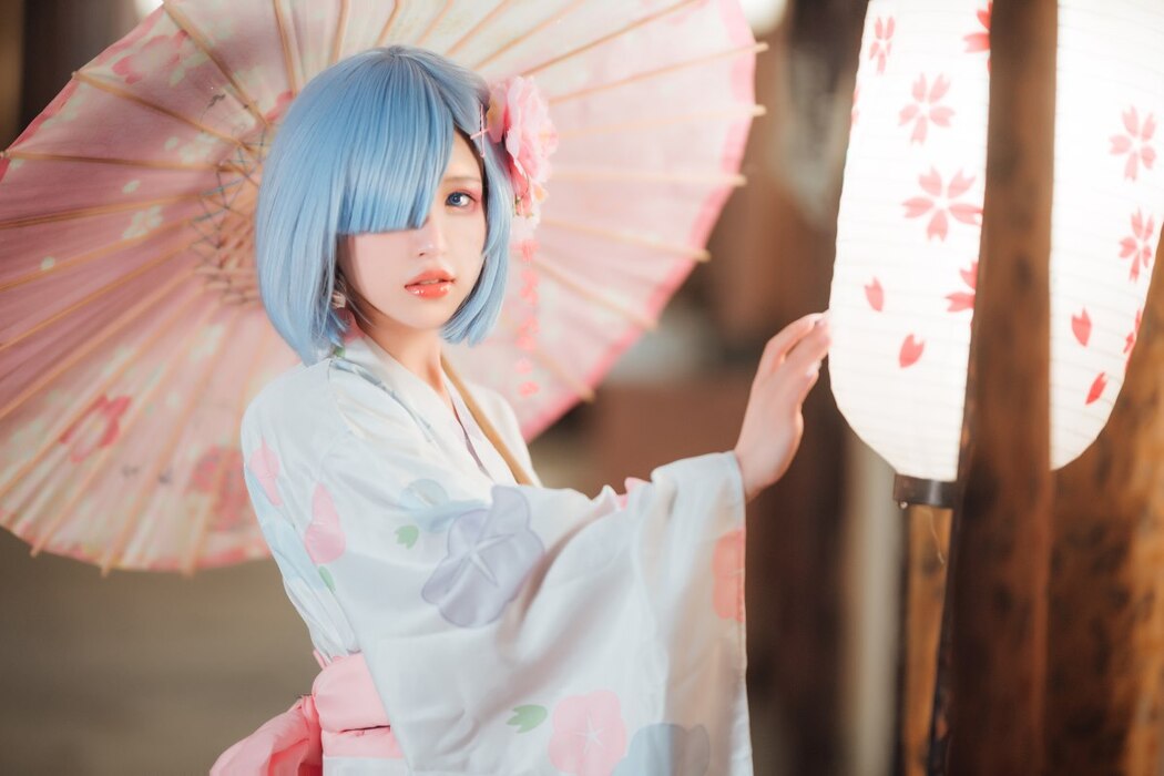 Coser@晕崽Zz – 和服蕾姆