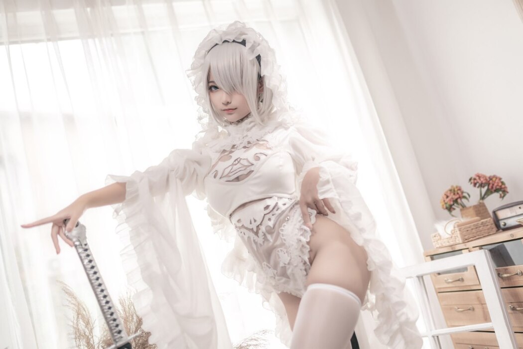 Coser@蠢沫沫 Vol.098 尼尔纪元 白花嫁