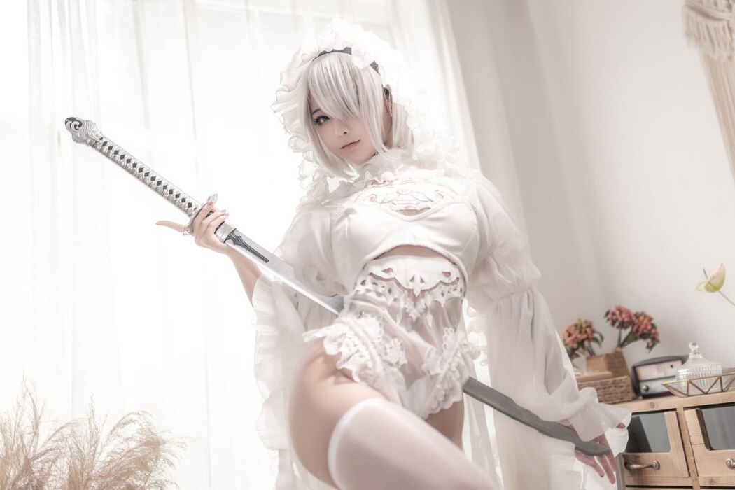 Coser@蠢沫沫 Vol.098 尼尔纪元 白花嫁