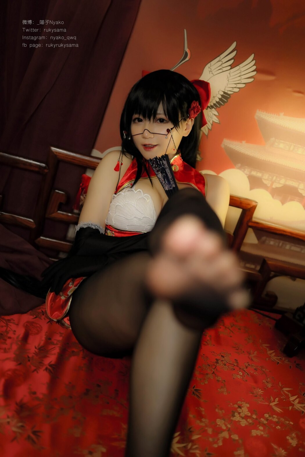 Coser@Nyako喵子 – 7月电子版14 チャイナドレス A