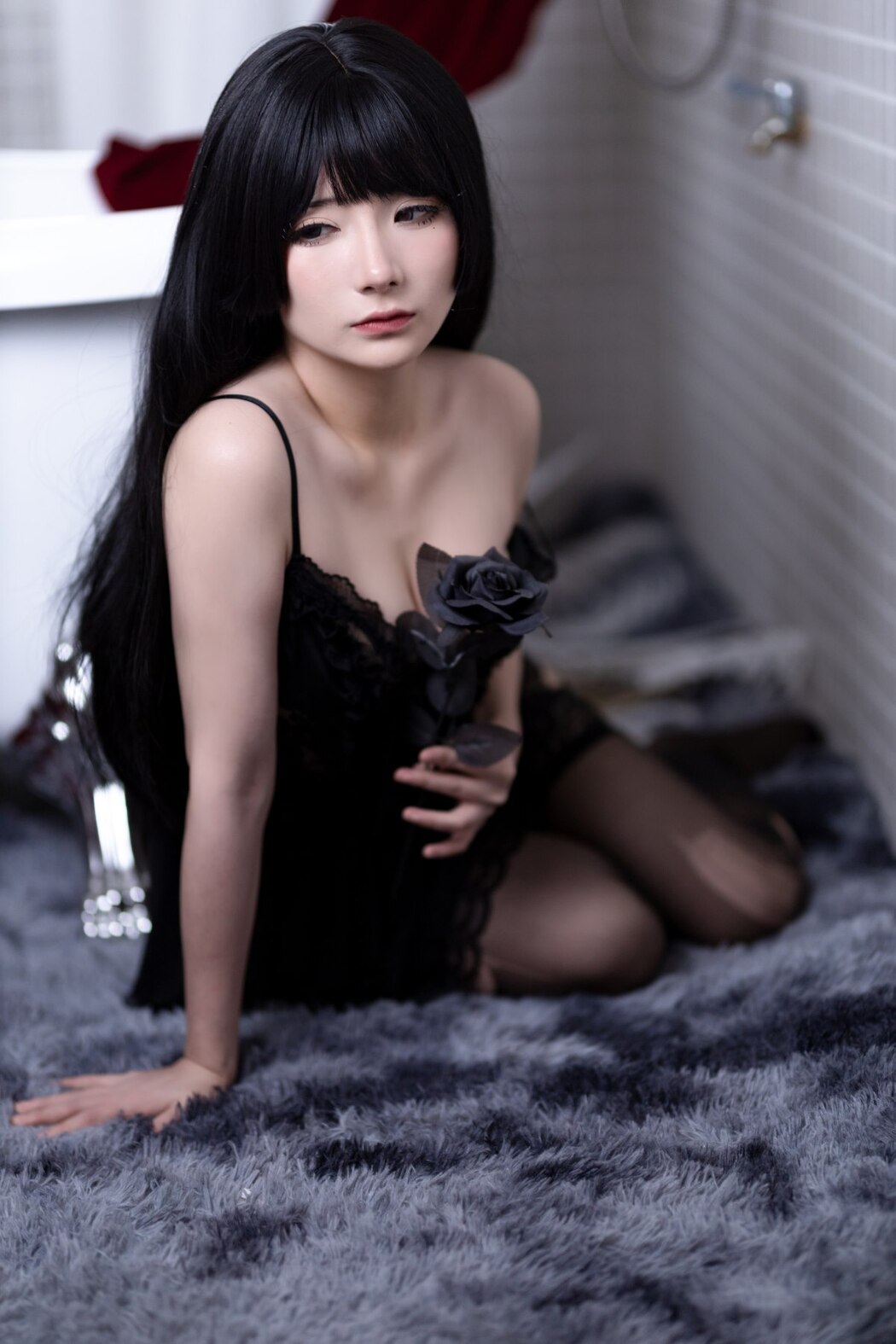 Coser@是三不是世w Vol.011 黑玫瑰