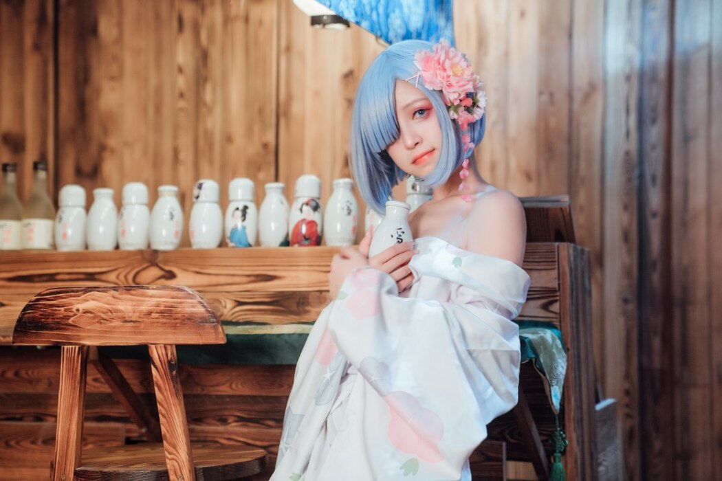 Coser@晕崽Zz – 和服蕾姆