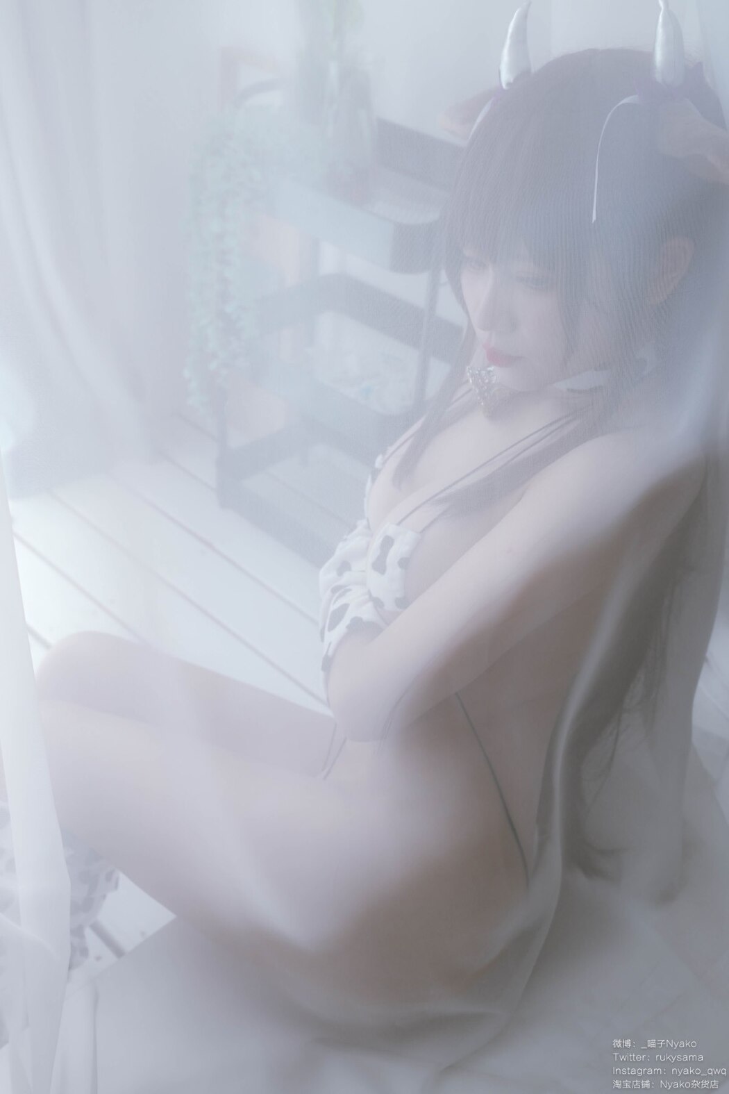 Coser@Nyako喵子 – 樫野本 奶牛比基尼