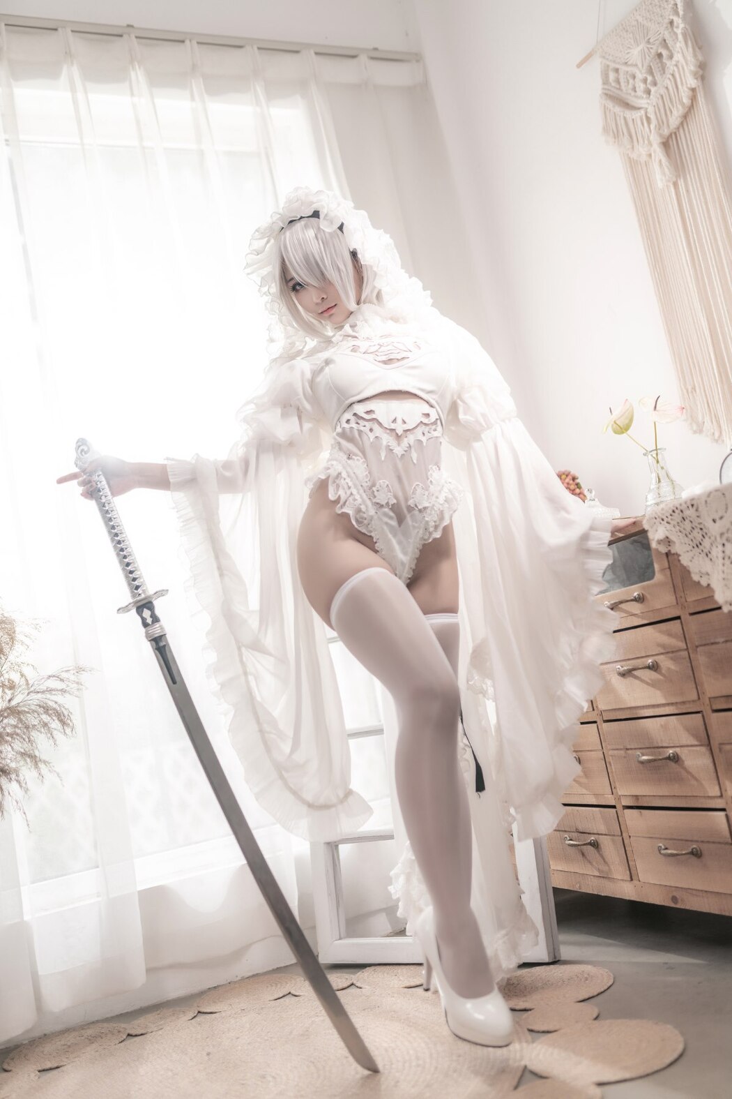 Coser@蠢沫沫 Vol.098 尼尔纪元 白花嫁