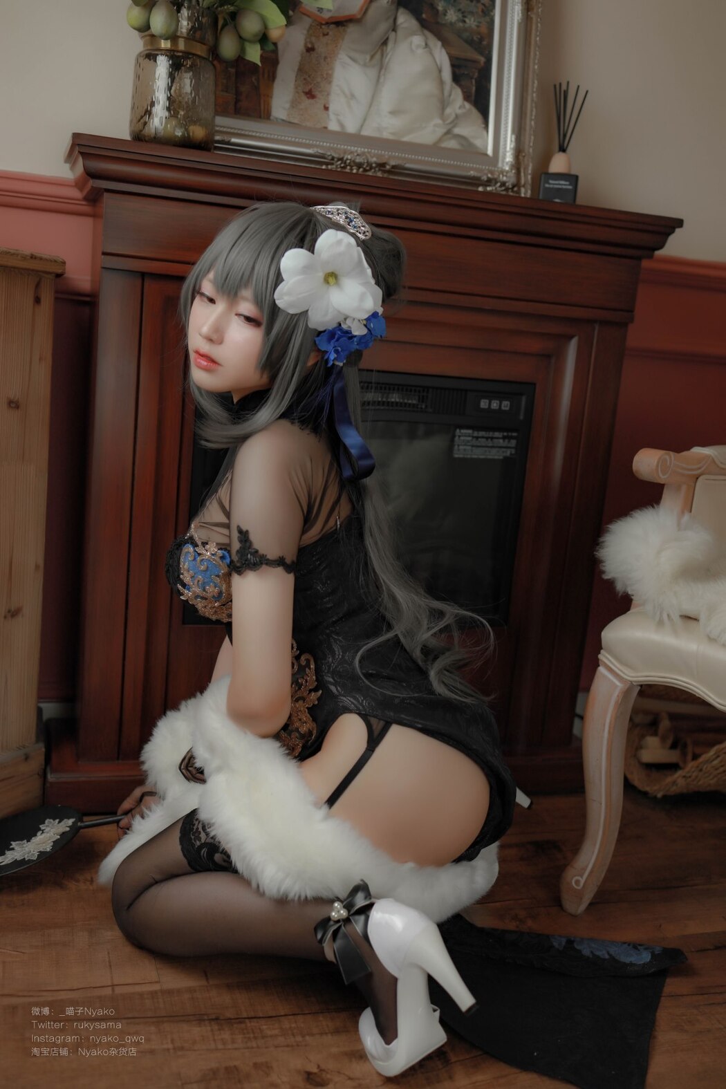 Coser@Nyako喵子 路易九世 – 旗袍