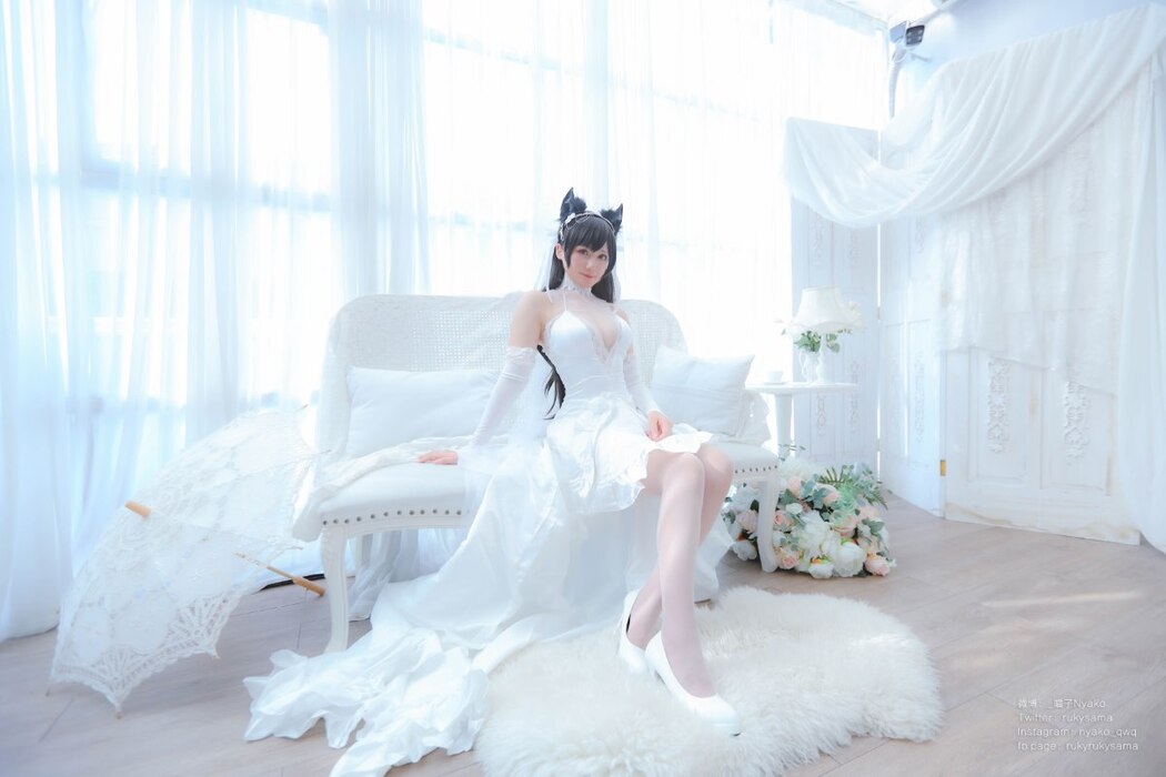 Coser@Nyako喵子 爱宕婚纱