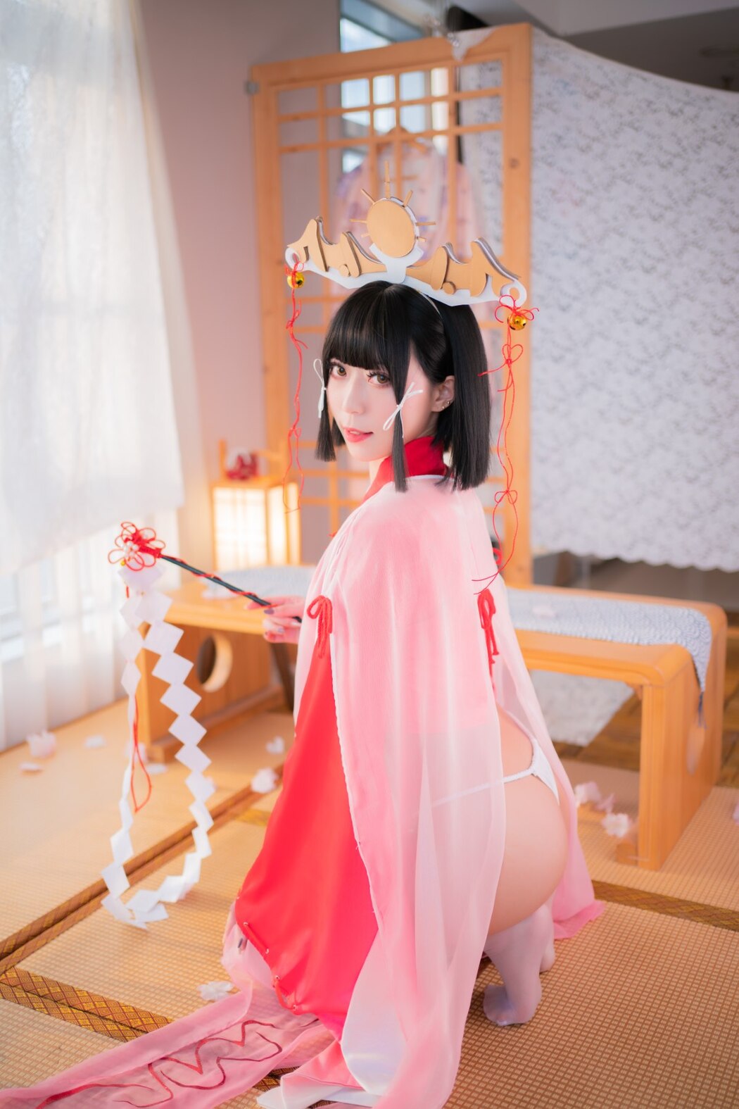 Coser@Money冷冷 No.021 辉夜姬巫女 A