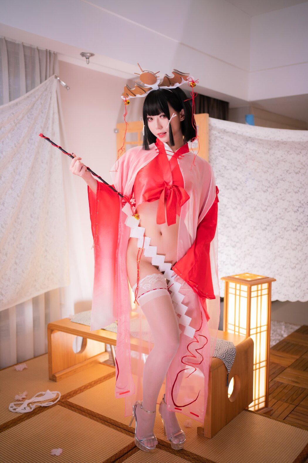 Coser@Money冷冷 No.021 辉夜姬巫女 B