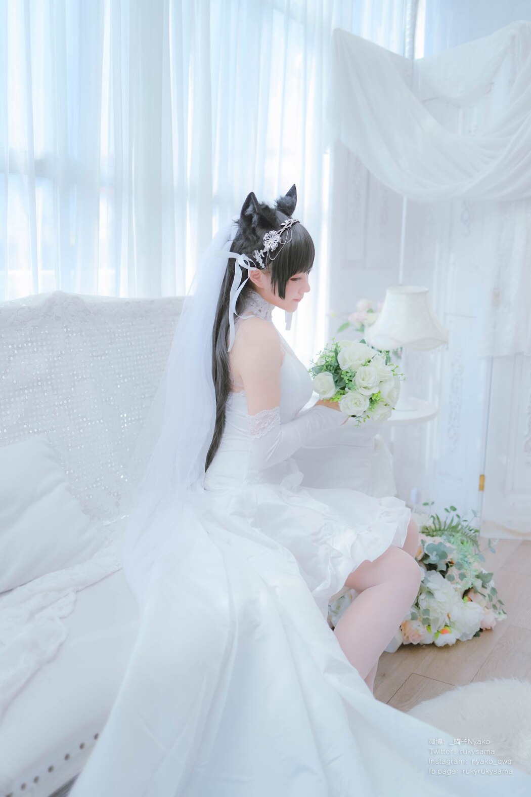 Coser@Nyako喵子 爱宕婚纱