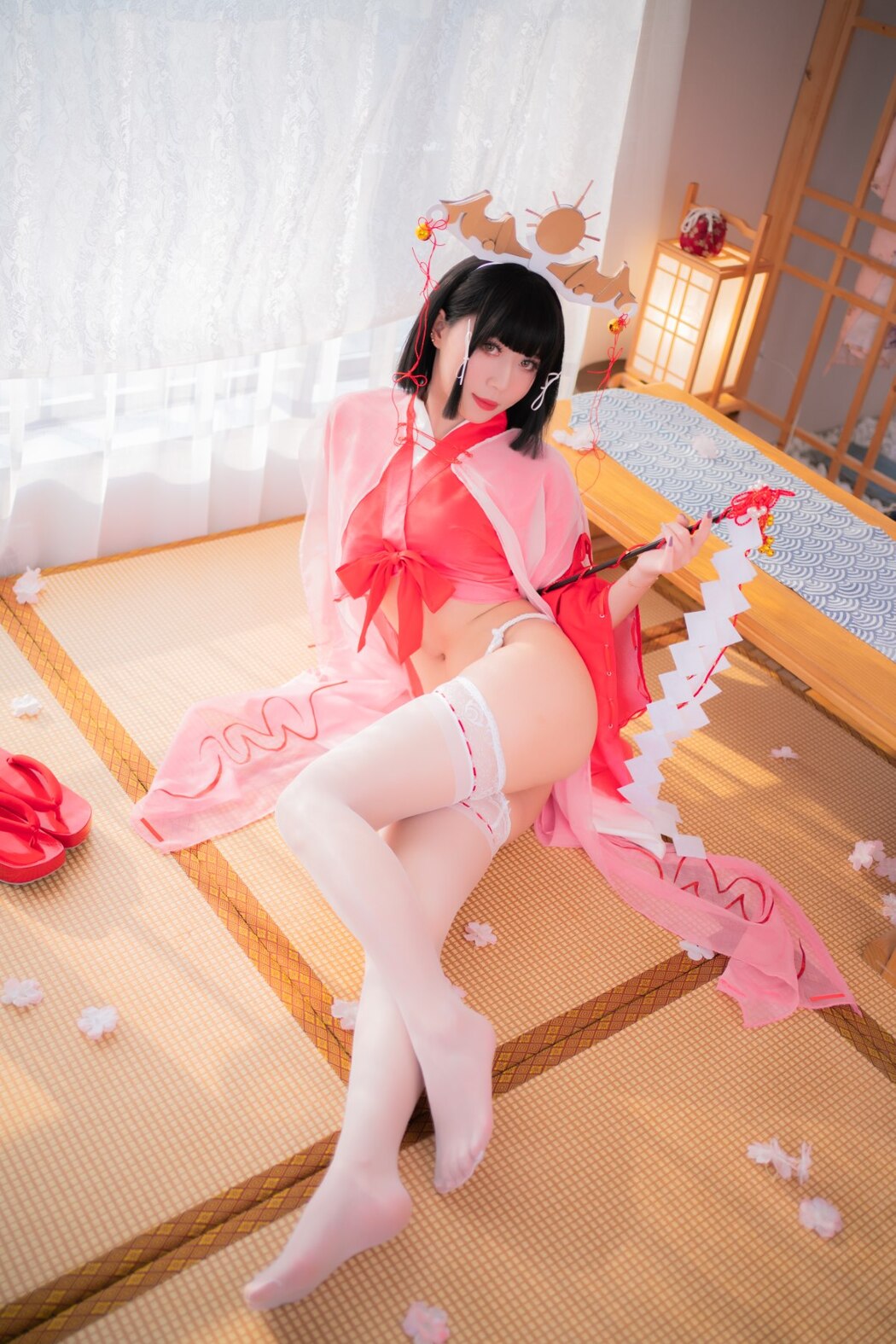 Coser@Money冷冷 No.021 辉夜姬巫女 A