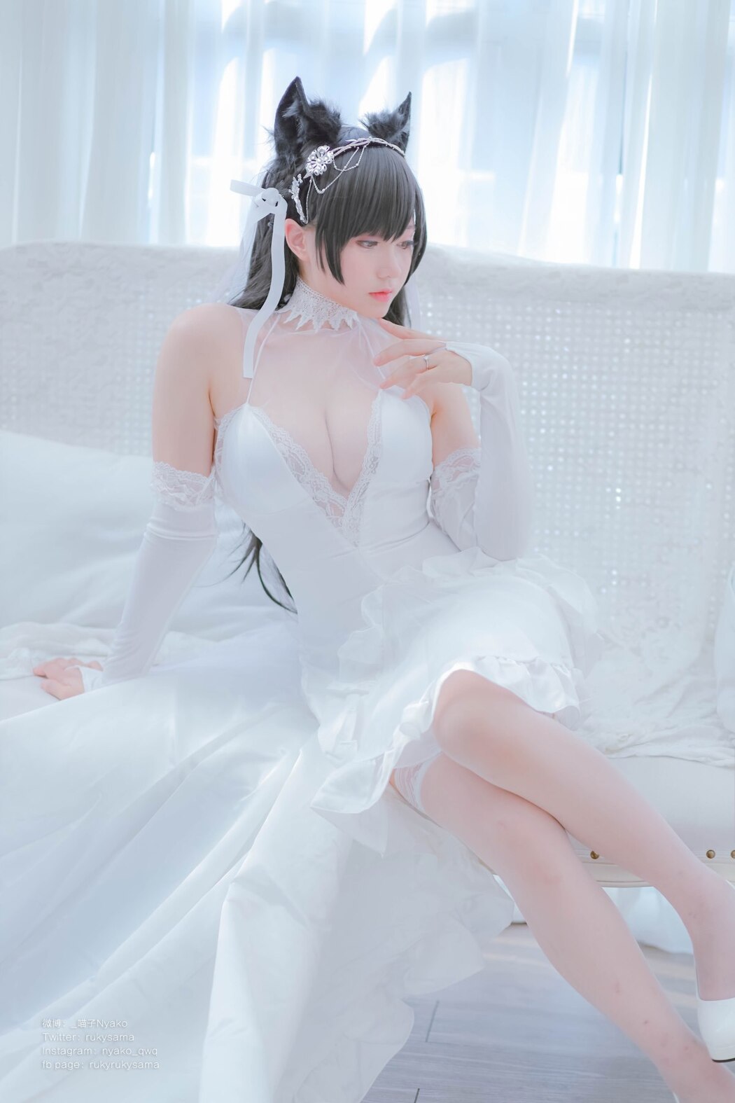 Coser@Nyako喵子 爱宕婚纱