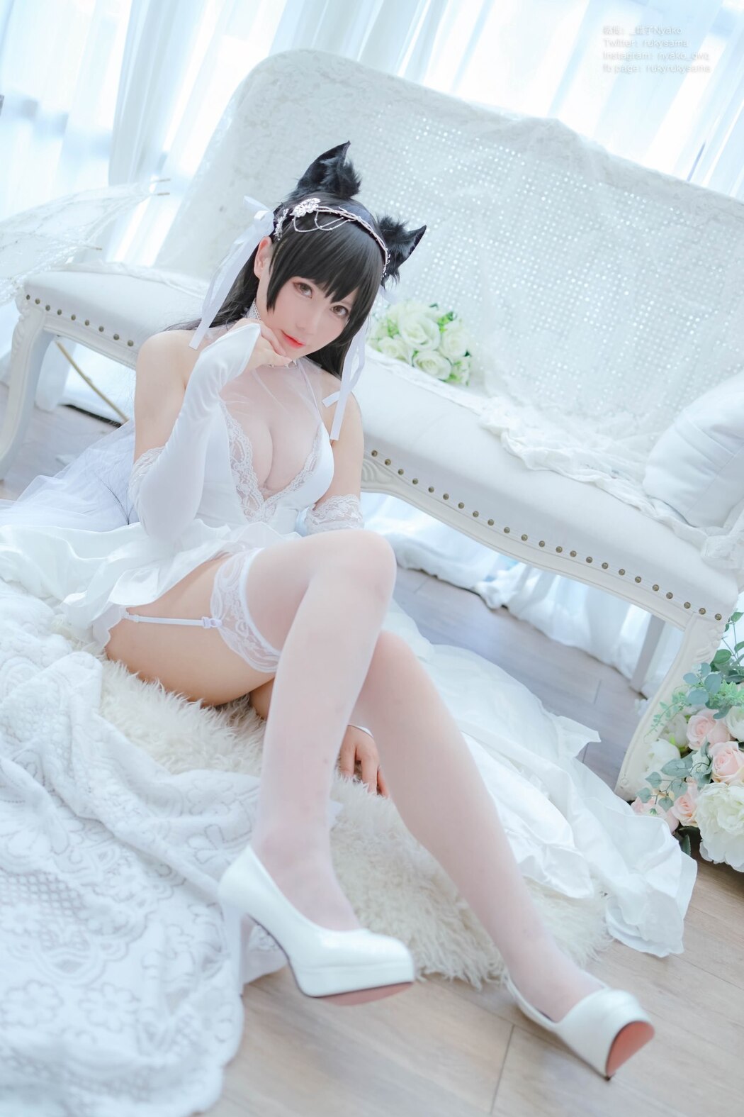 Coser@Nyako喵子 爱宕婚纱