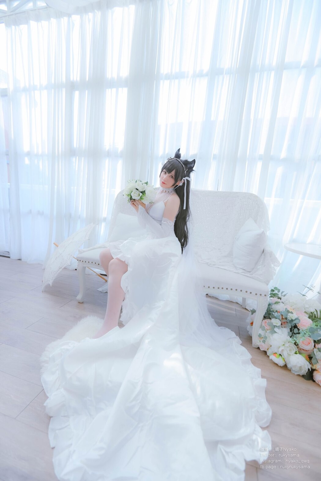 Coser@Nyako喵子 爱宕婚纱