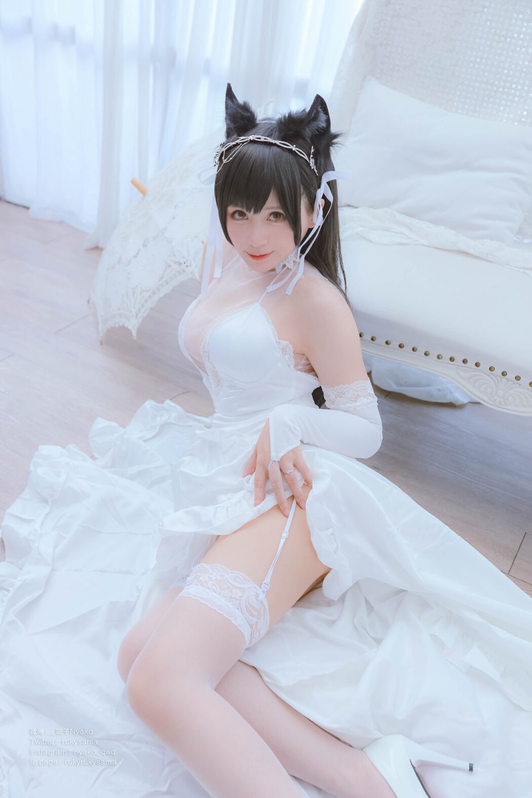 Coser@Nyako喵子 爱宕婚纱