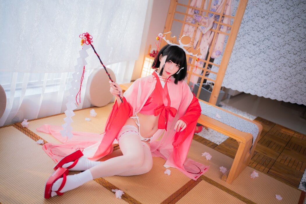 Coser@Money冷冷 No.021 辉夜姬巫女 A