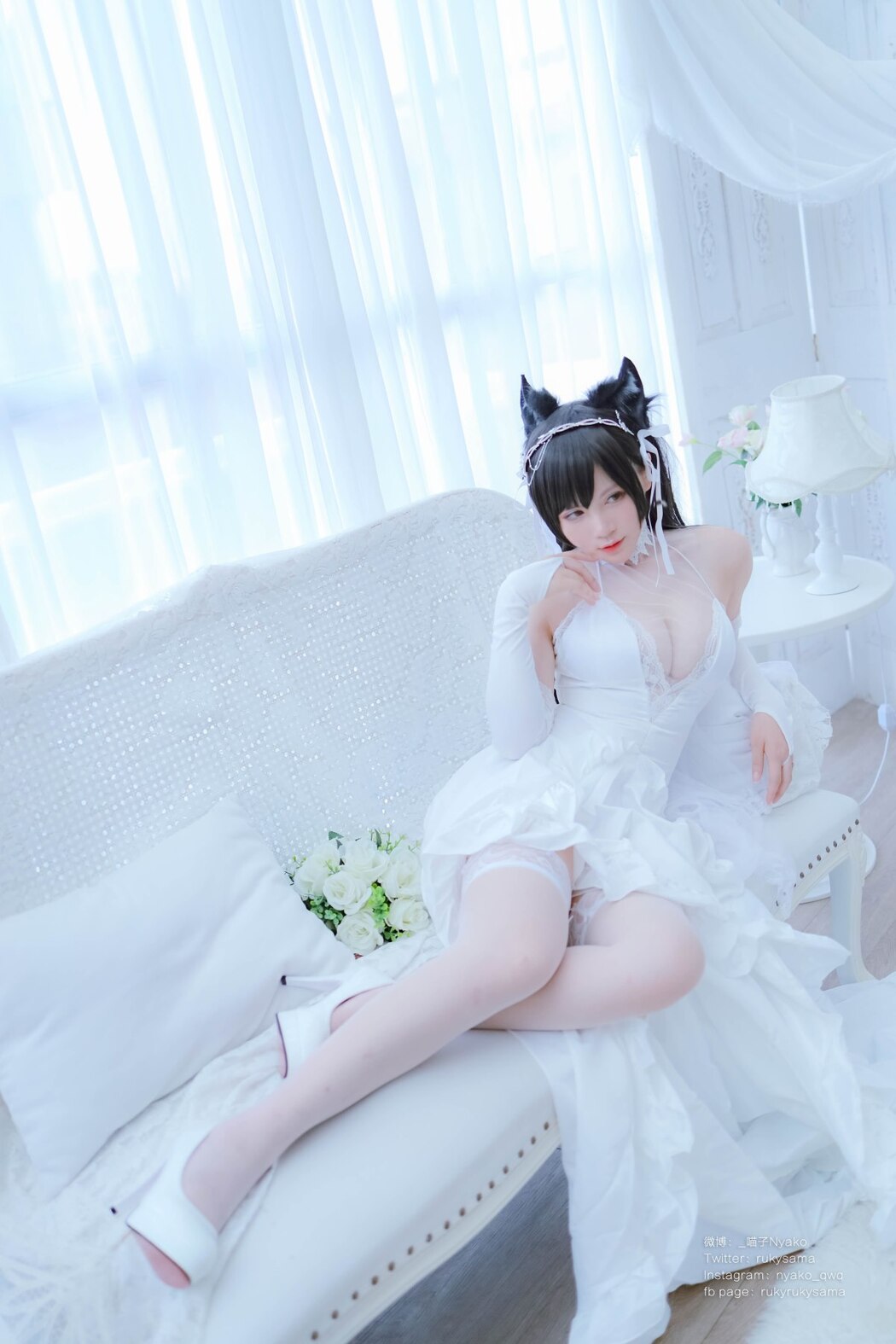 Coser@Nyako喵子 爱宕婚纱