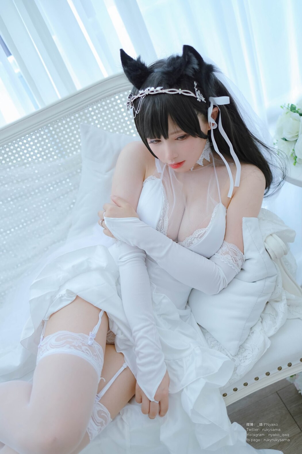 Coser@Nyako喵子 爱宕婚纱