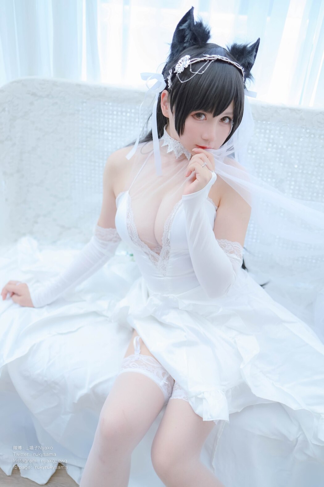 Coser@Nyako喵子 爱宕婚纱