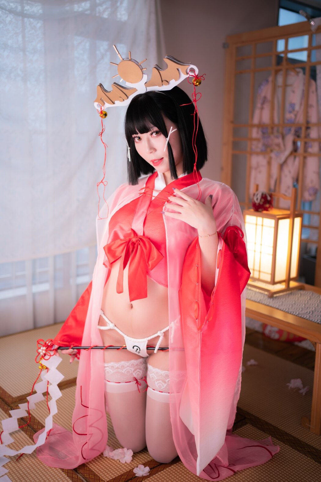 Coser@Money冷冷 No.021 辉夜姬巫女 B