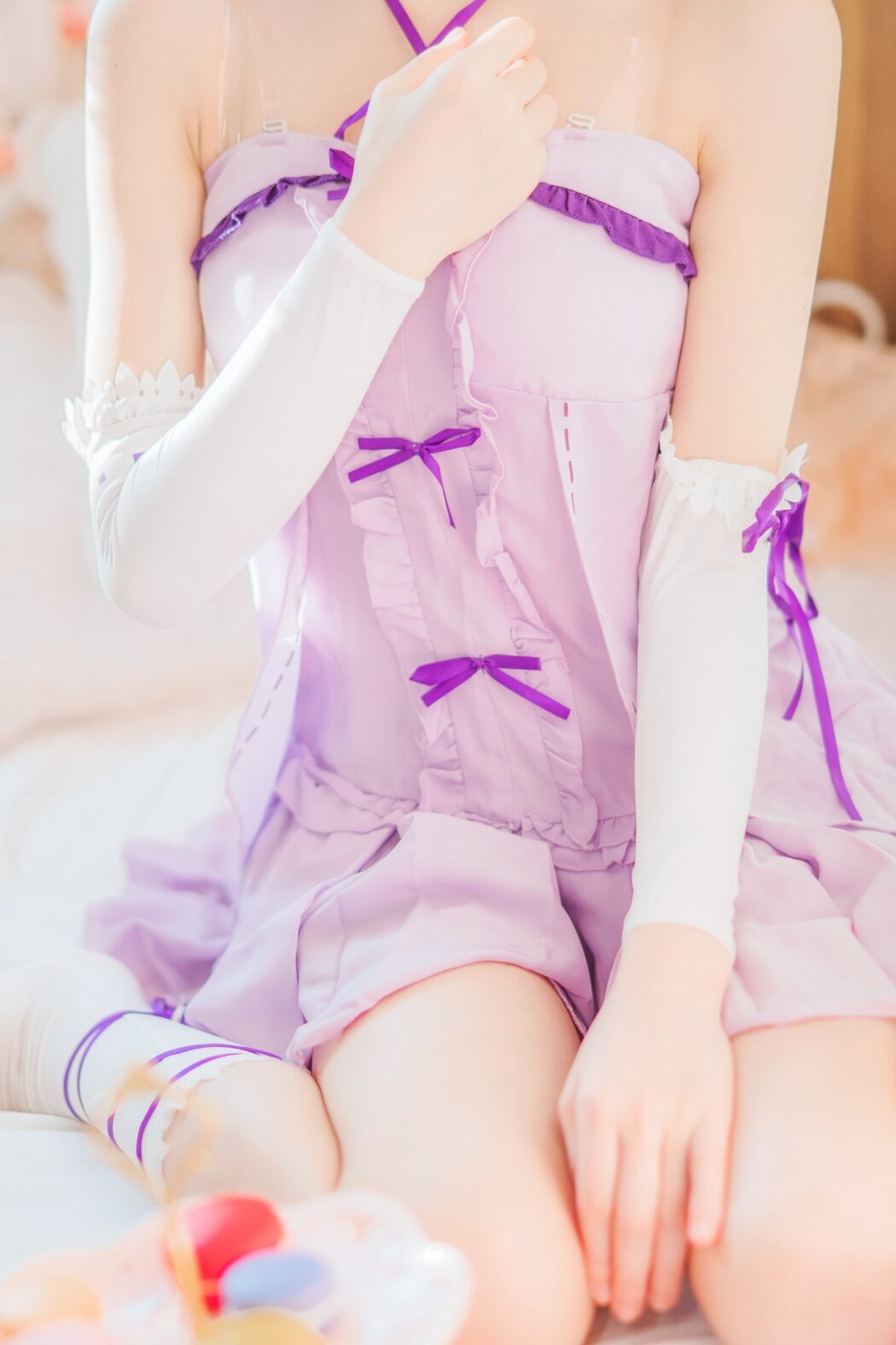 Coser@桜桃喵 Vol.137 蕾姆睡裙