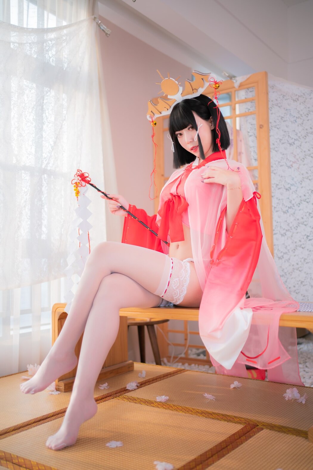 Coser@Money冷冷 No.021 辉夜姬巫女 A