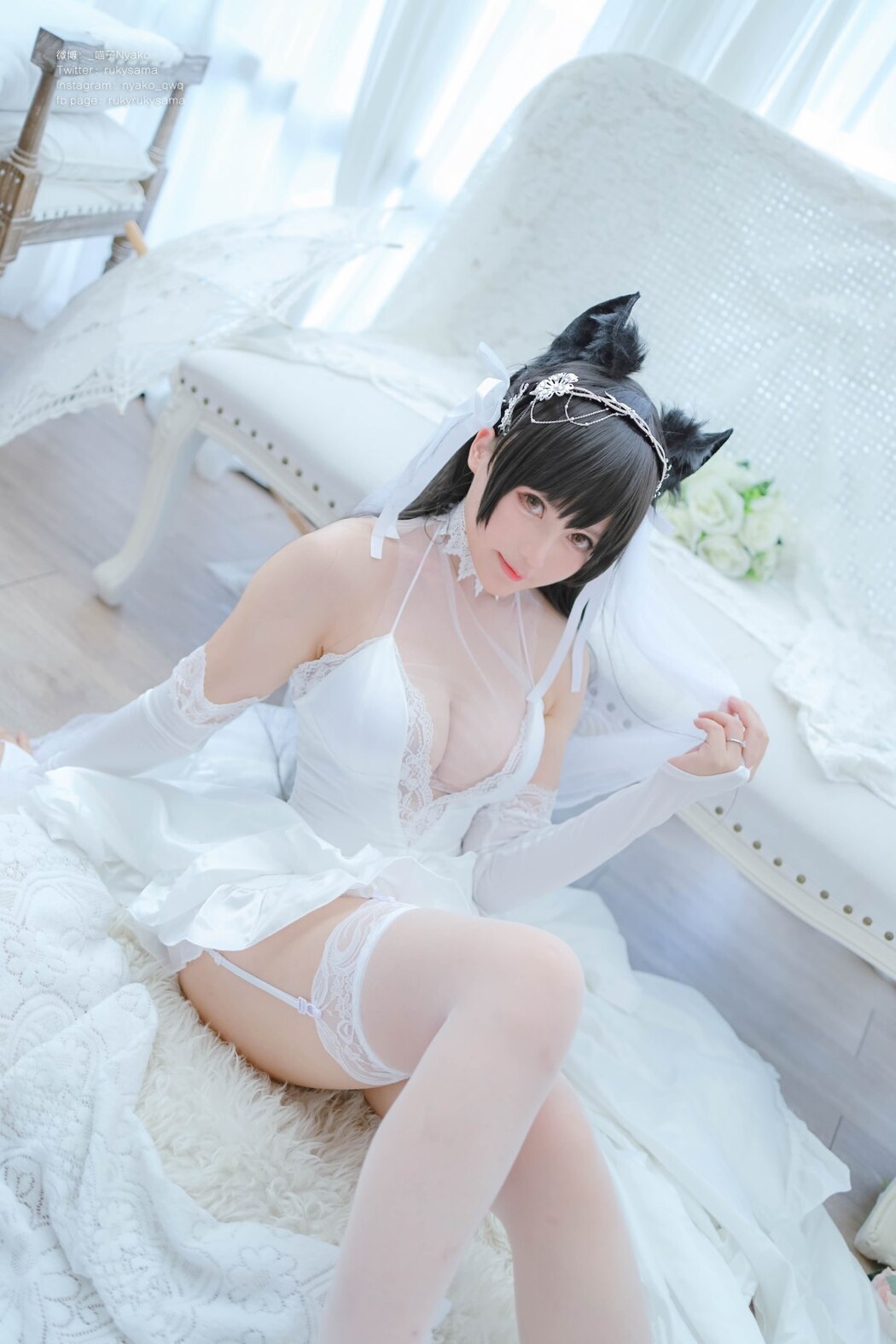 Coser@Nyako喵子 爱宕婚纱