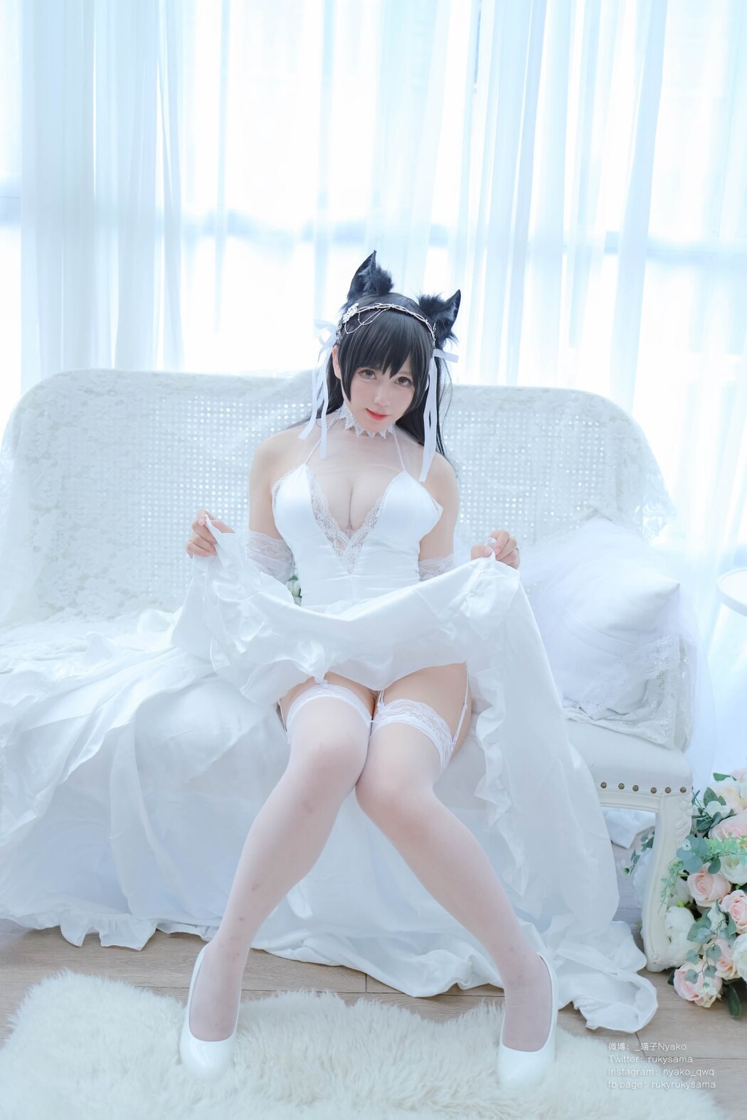 Coser@Nyako喵子 爱宕婚纱