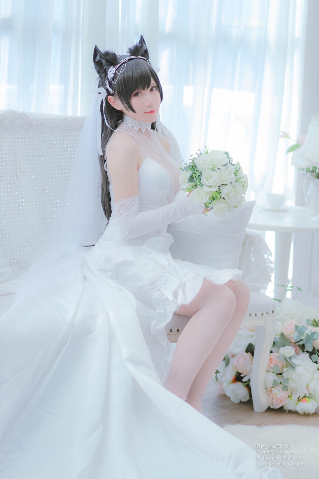 Coser@Nyako喵子 爱宕婚纱