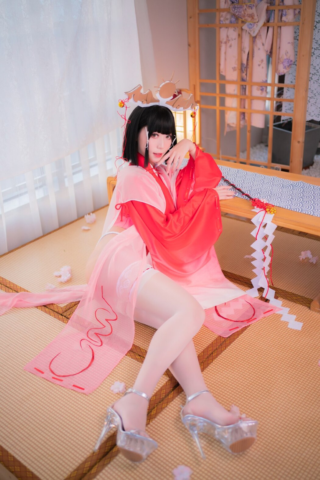 Coser@Money冷冷 No.021 辉夜姬巫女 A