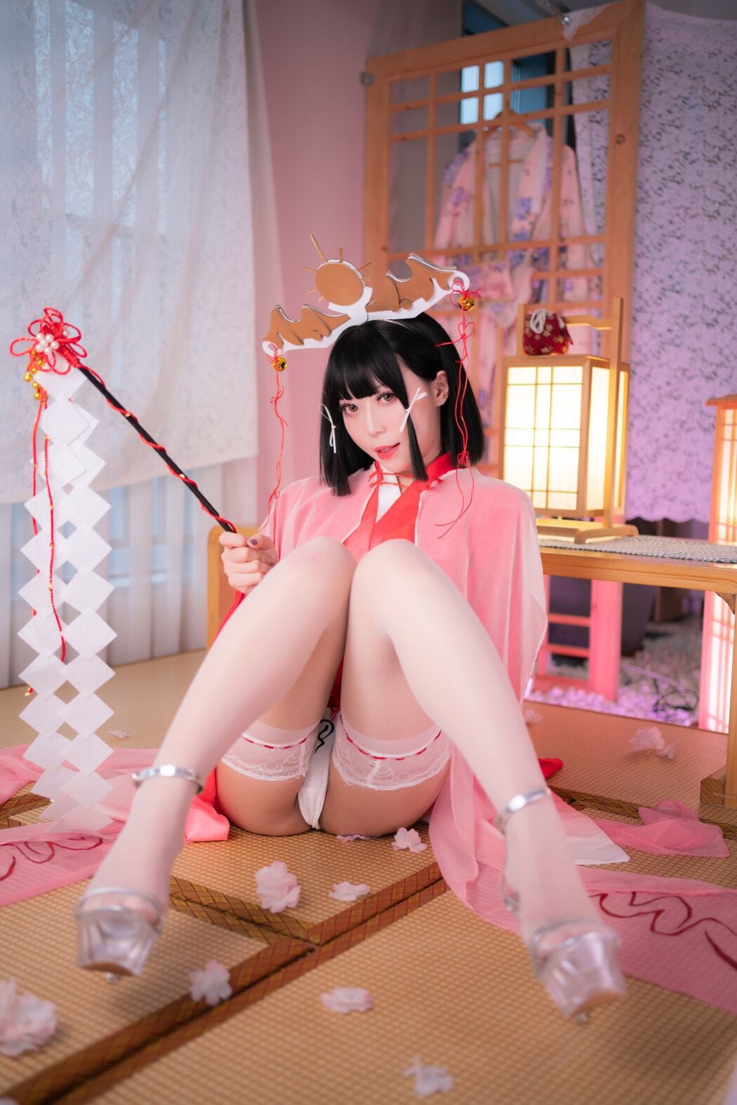 Coser@Money冷冷 No.021 辉夜姬巫女 B