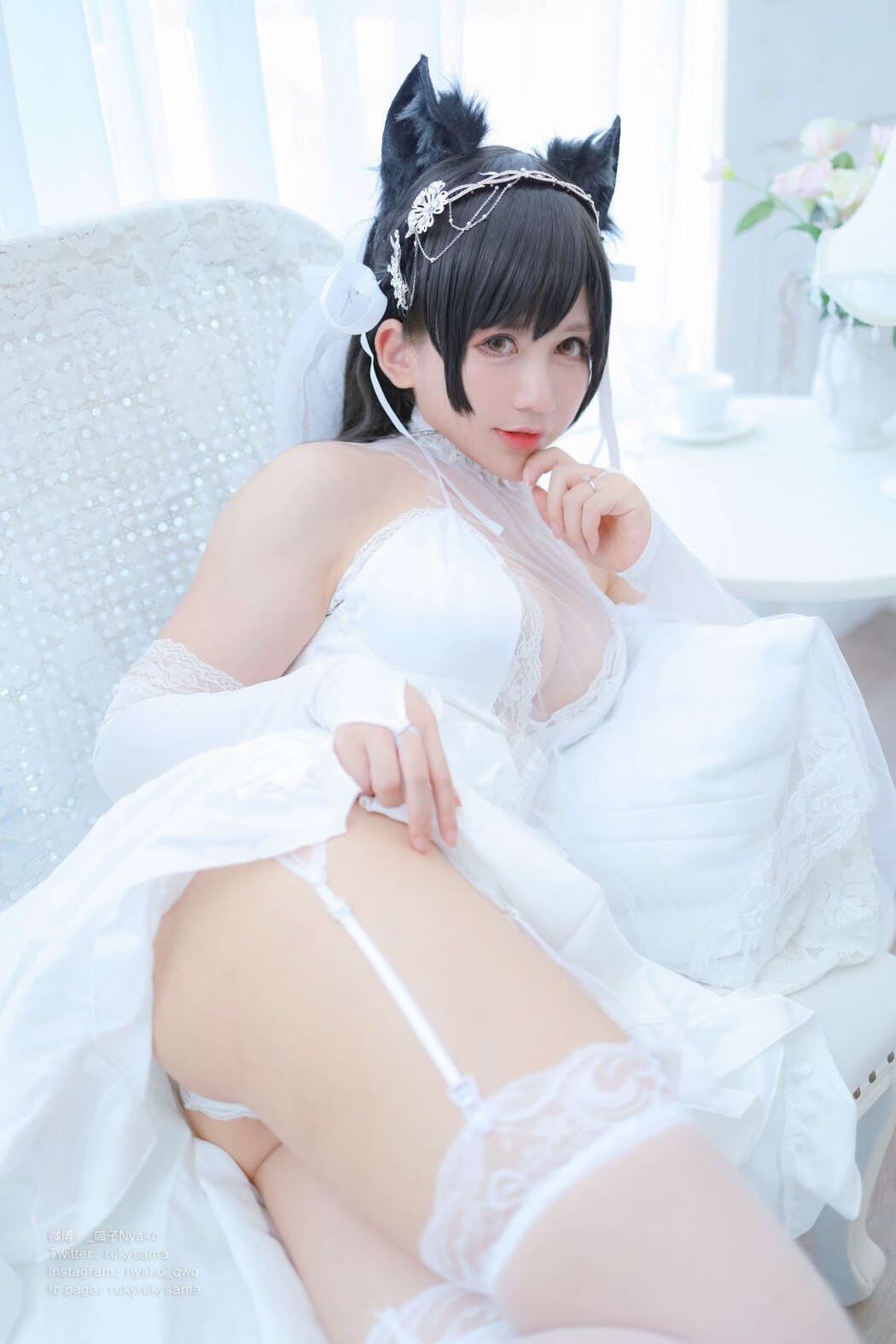 Coser@Nyako喵子 爱宕婚纱