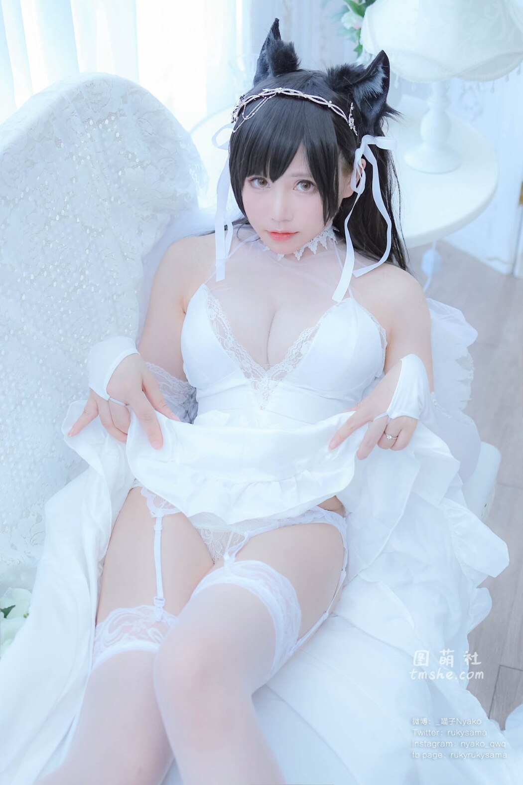 Coser@Nyako喵子 爱宕婚纱