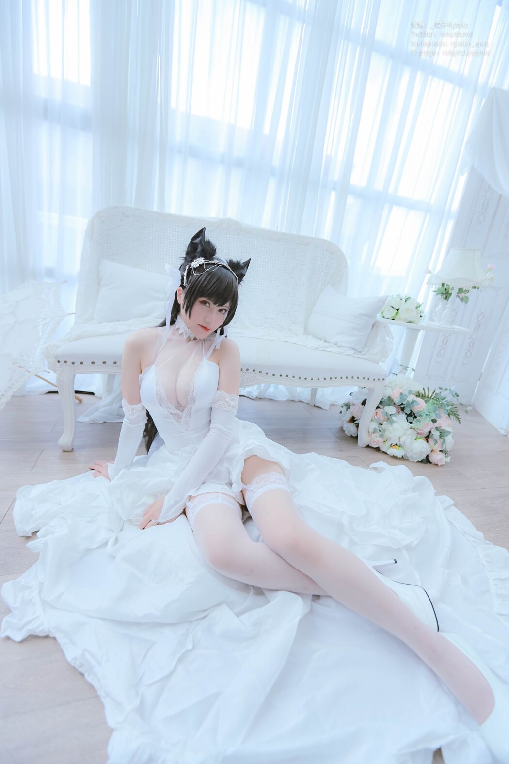 Coser@Nyako喵子 爱宕婚纱