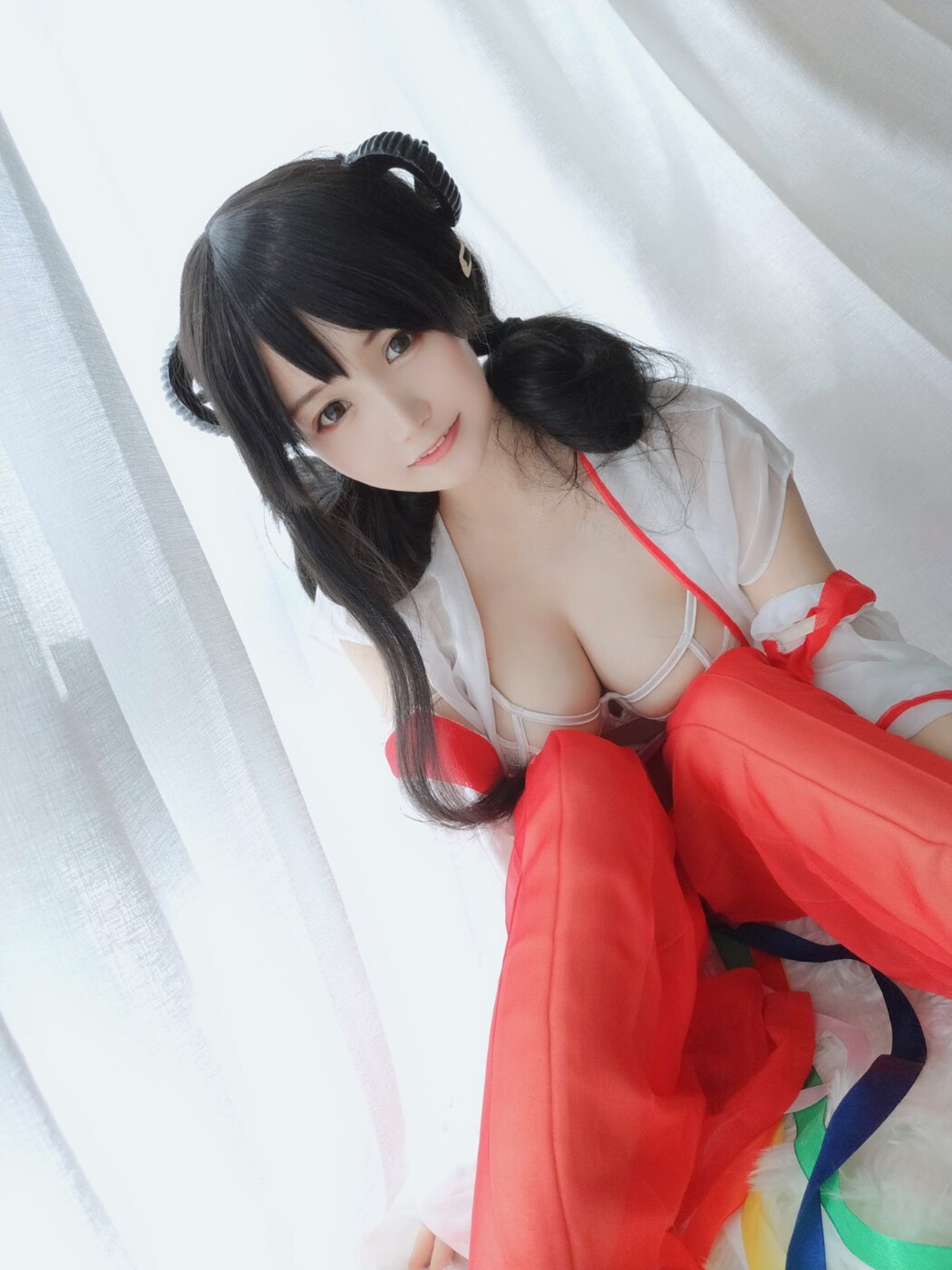 Coser@小仓千代w Vol.008 有点不对劲的巫女