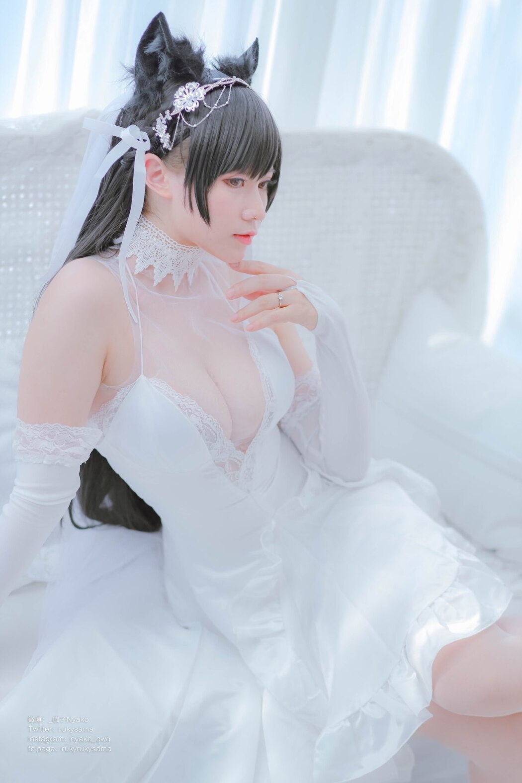 Coser@Nyako喵子 爱宕婚纱