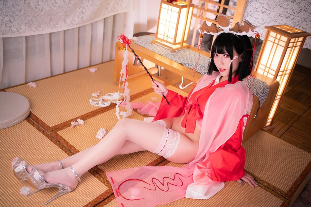 Coser@Money冷冷 No.021 辉夜姬巫女 B