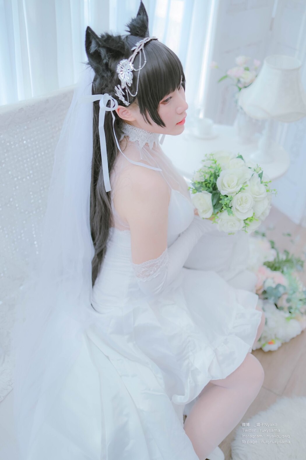 Coser@Nyako喵子 爱宕婚纱