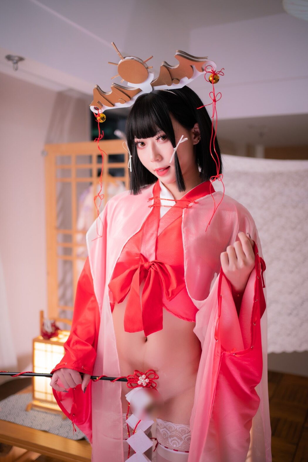 Coser@Money冷冷 No.021 辉夜姬巫女 B