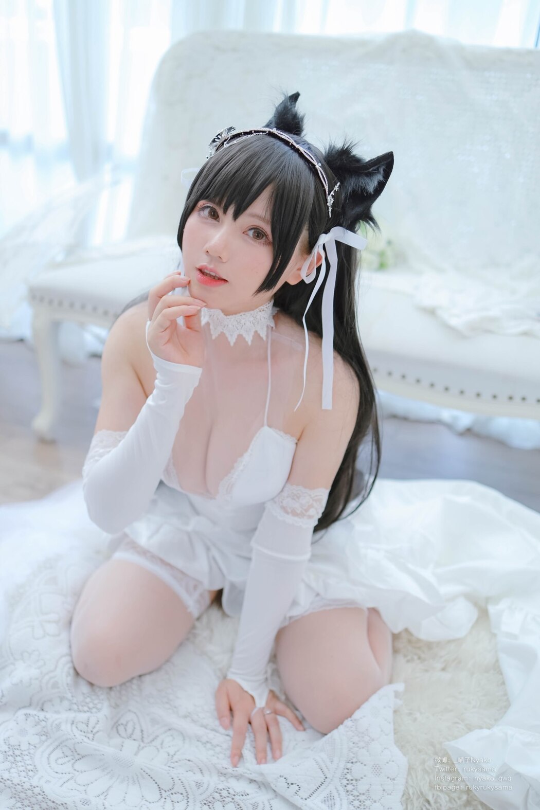 Coser@Nyako喵子 爱宕婚纱