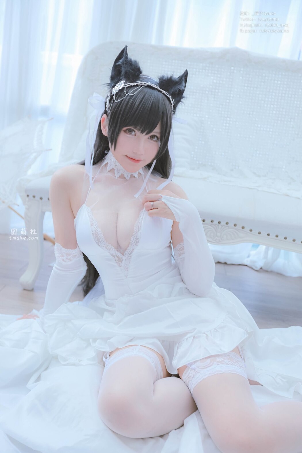 Coser@Nyako喵子 爱宕婚纱