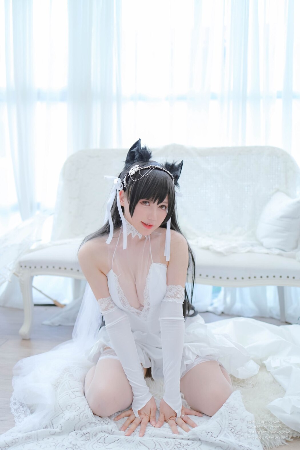 Coser@Nyako喵子 爱宕婚纱