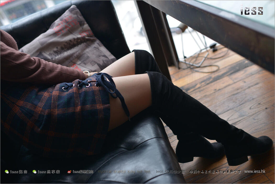 Silky Foot Bento 190 Zhang Xinyue "Over the Knee Boots-The Temptation of the King 1" [IESS