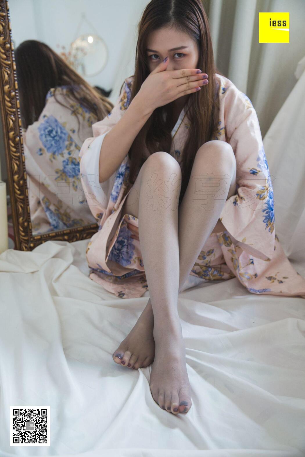 Model Nine Sisters "Nine Sisters Kimono Grey Silk" [异思趣向IESS]