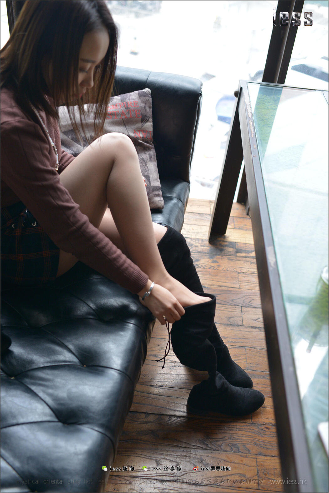 Silky Foot Bento 190 Zhang Xinyue "Over the Knee Boots-The Temptation of the King 1" [IESS