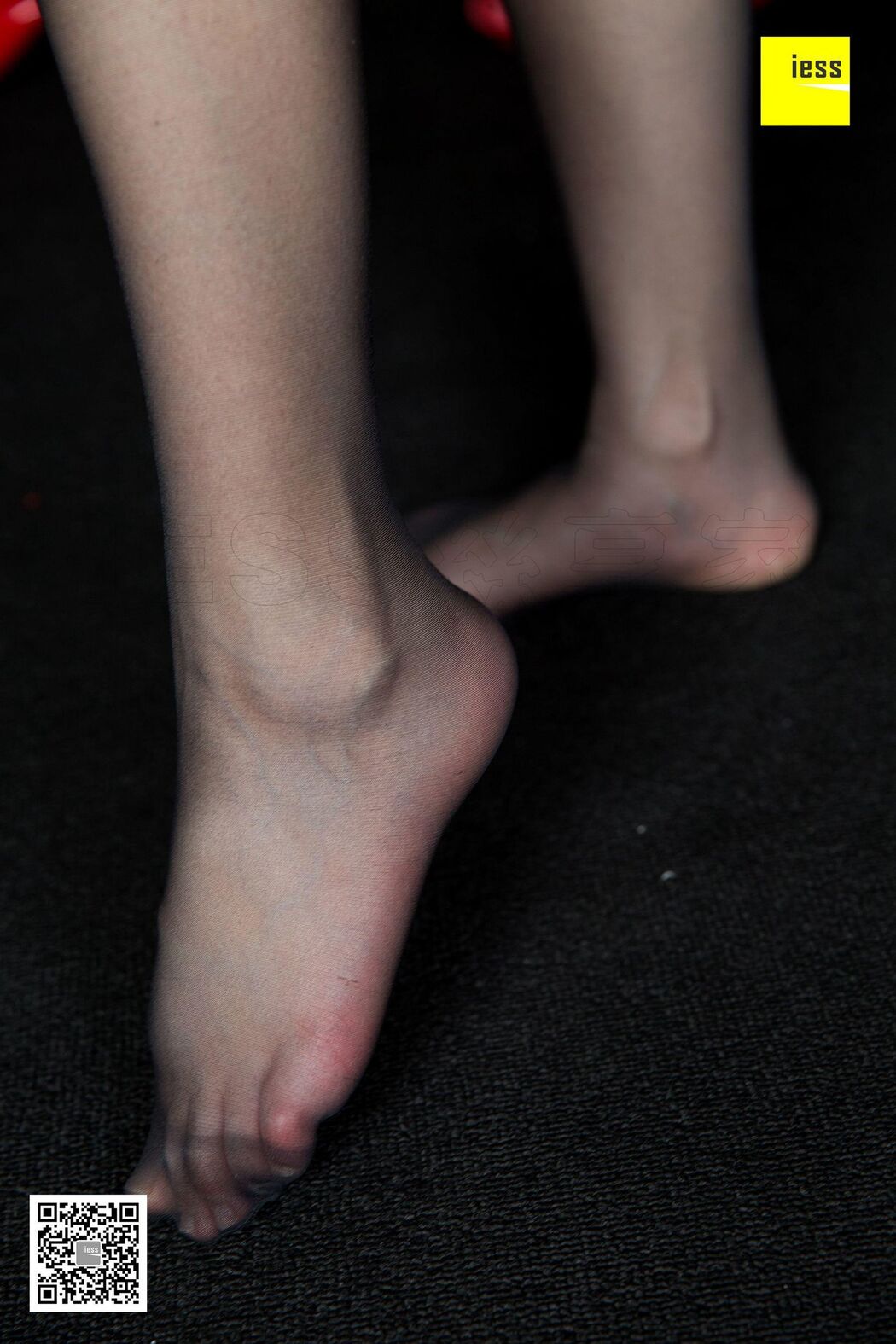 Wen Xin "Fatty Feet Charm Black Silk" [异思趣向IESS] Sixiangjia 232