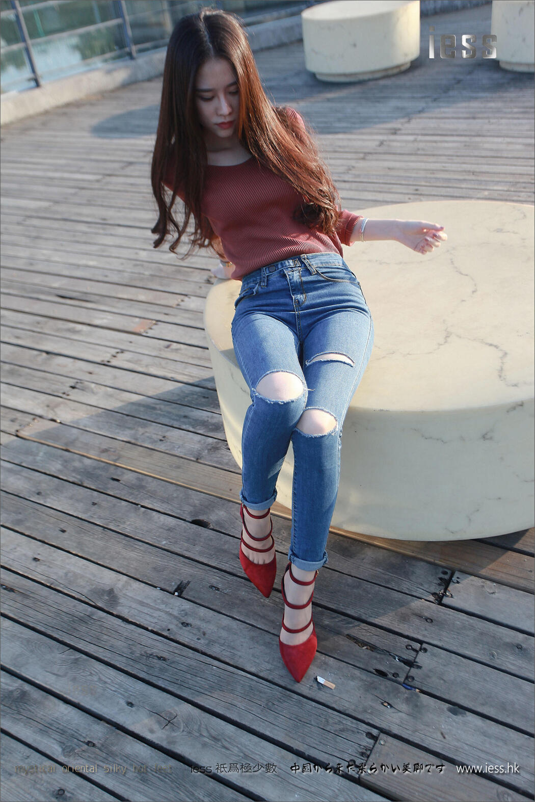Silky Foot Bento 102 Jia Ye "Fairy Brand Jeans and High-heeled Pork" [IESS Wei Si Fun Xiang]