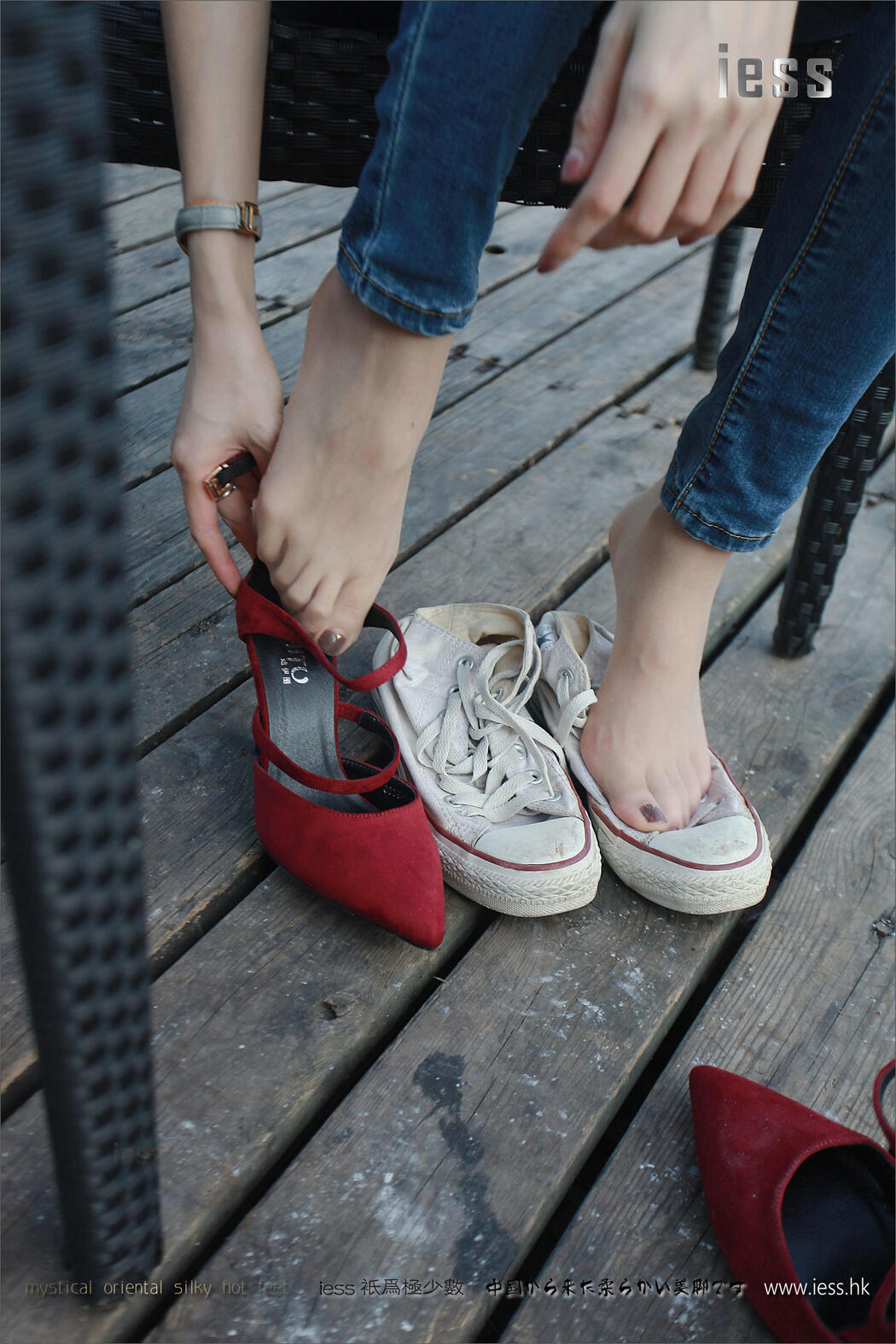 Silky Foot Bento 102 Jia Ye "Fairy Brand Jeans and High-heeled Pork" [IESS Wei Si Fun Xiang]