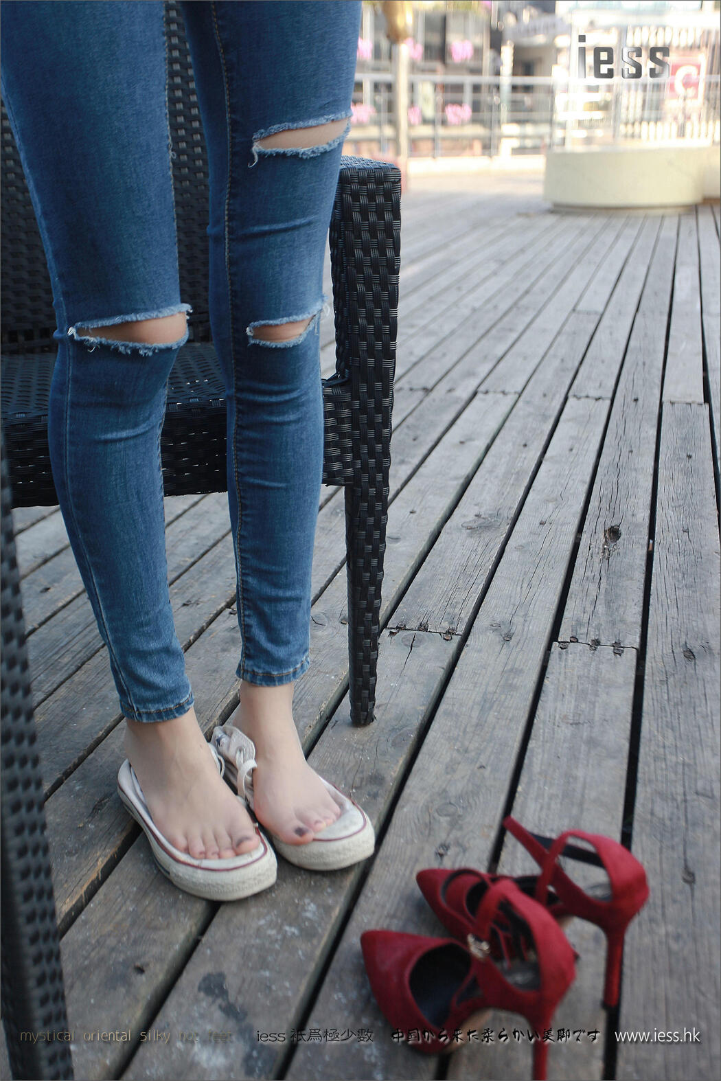 Silky Foot Bento 102 Jia Ye "Fairy Brand Jeans and High-heeled Pork" [IESS Wei Si Fun Xiang]