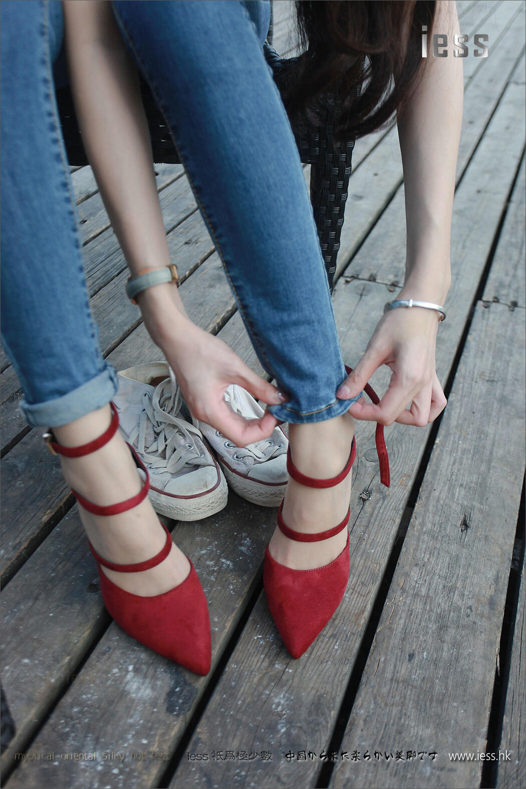 Silky Foot Bento 102 Jia Ye "Fairy Brand Jeans and High-heeled Pork" [IESS Wei Si Fun Xiang]