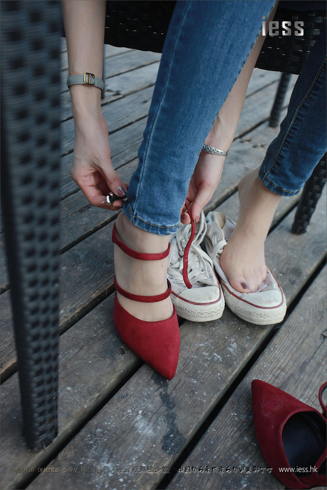 Silky Foot Bento 102 Jia Ye "Fairy Brand Jeans and High-heeled Pork" [IESS Wei Si Fun Xiang]